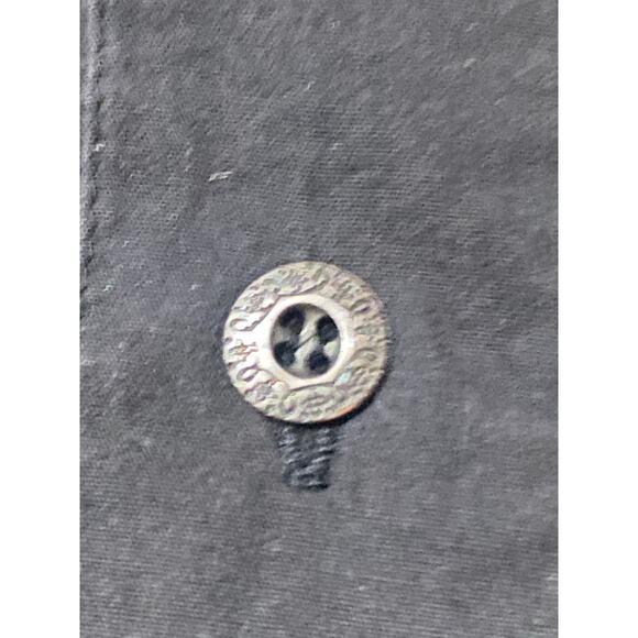 Y2K Sacred Cult Grunge Style Rhinestone Button Down Shirt Size Large - Picture 4 of 7